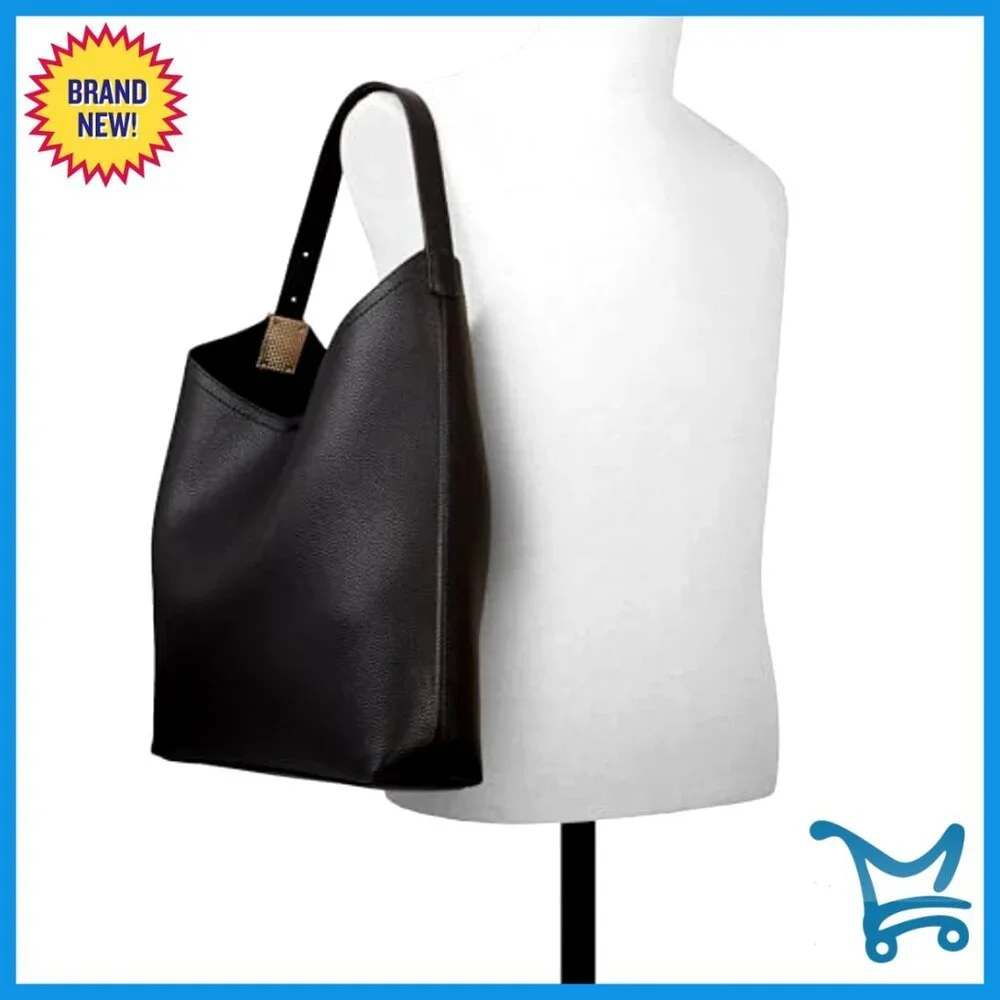 Large Synthetic Hobo Shoulder Bag Roomy Satchel One Compartment
